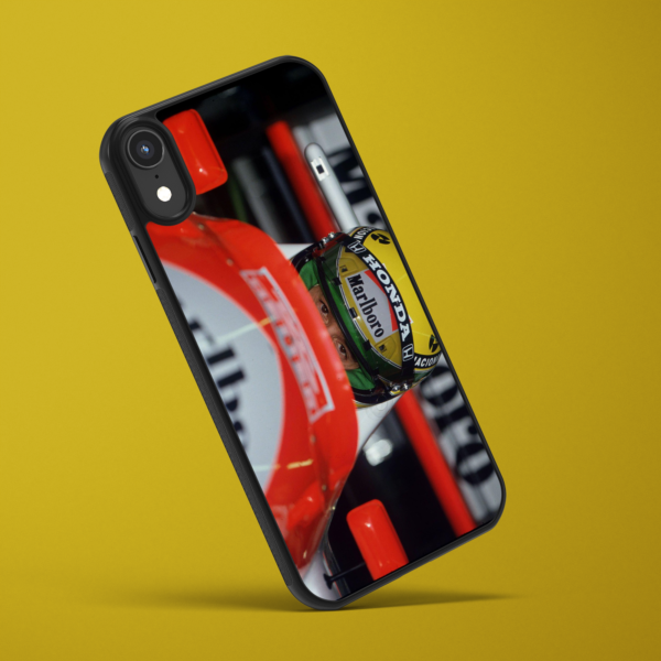 Ayrton Senna Mclaren Honda Phone Case For All iPhone Samsung and Google Phones
